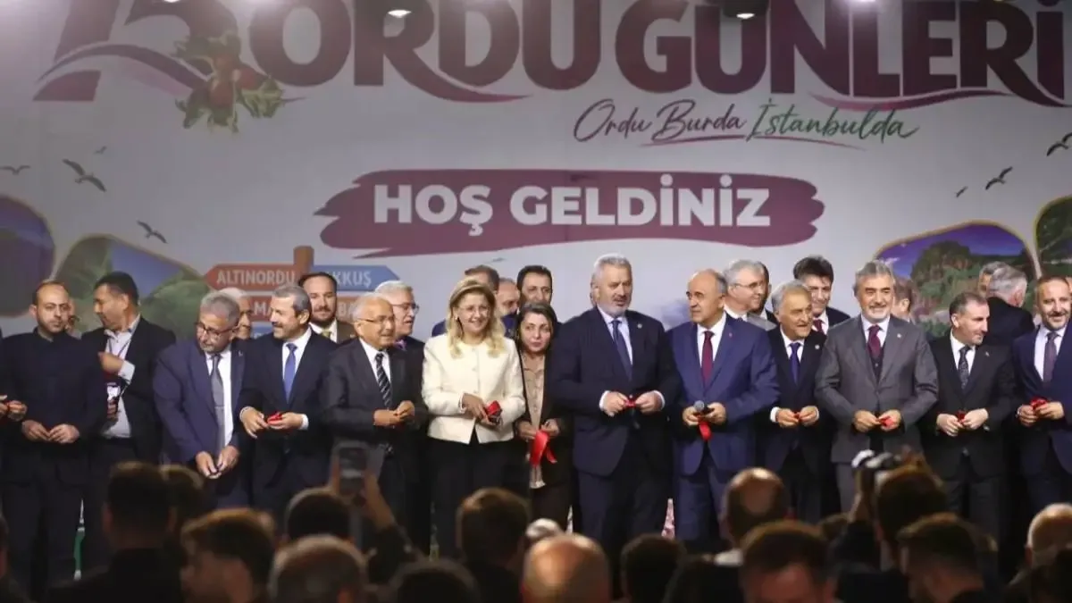 15. Ordu Günleri'nin açılış töreni İstanbul'da gerçekleştirildi.