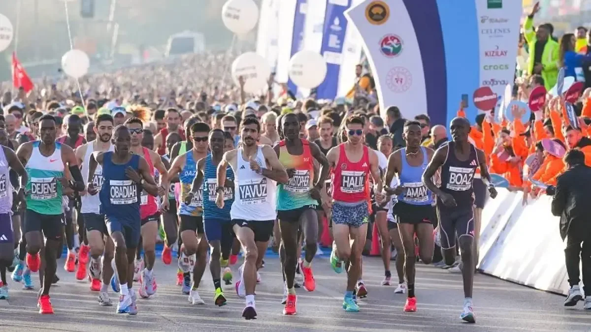 İstanbul Maratonu'nda elit atletler yarışacak.