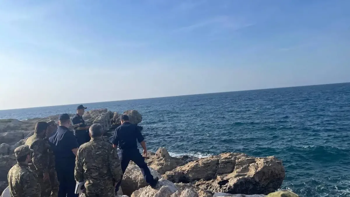 Lazkiye'de Türk Deniz Kuvvetleri ve ASFAT temsilcileri görüşme yapıyor.