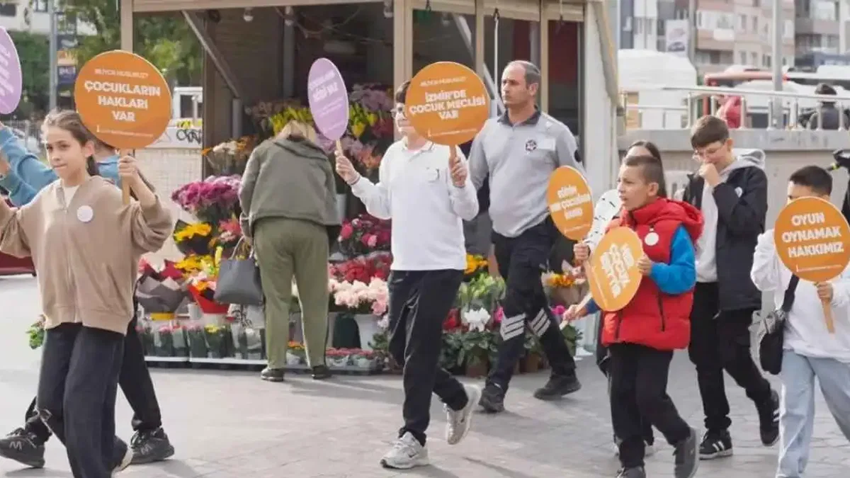 İzmir’de çocukların sesi var