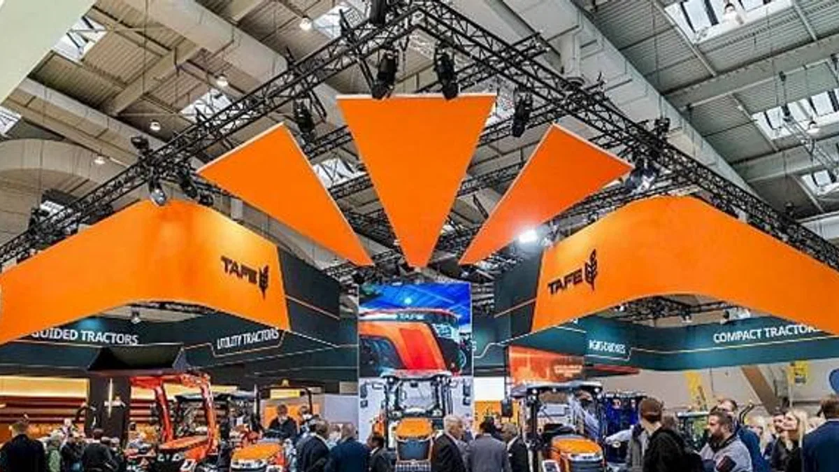 TAFE, Agritechnica 2025'te EVX75 Elektrikli Hibrit Traktörü ve Terra Vista sistemini tanıttı