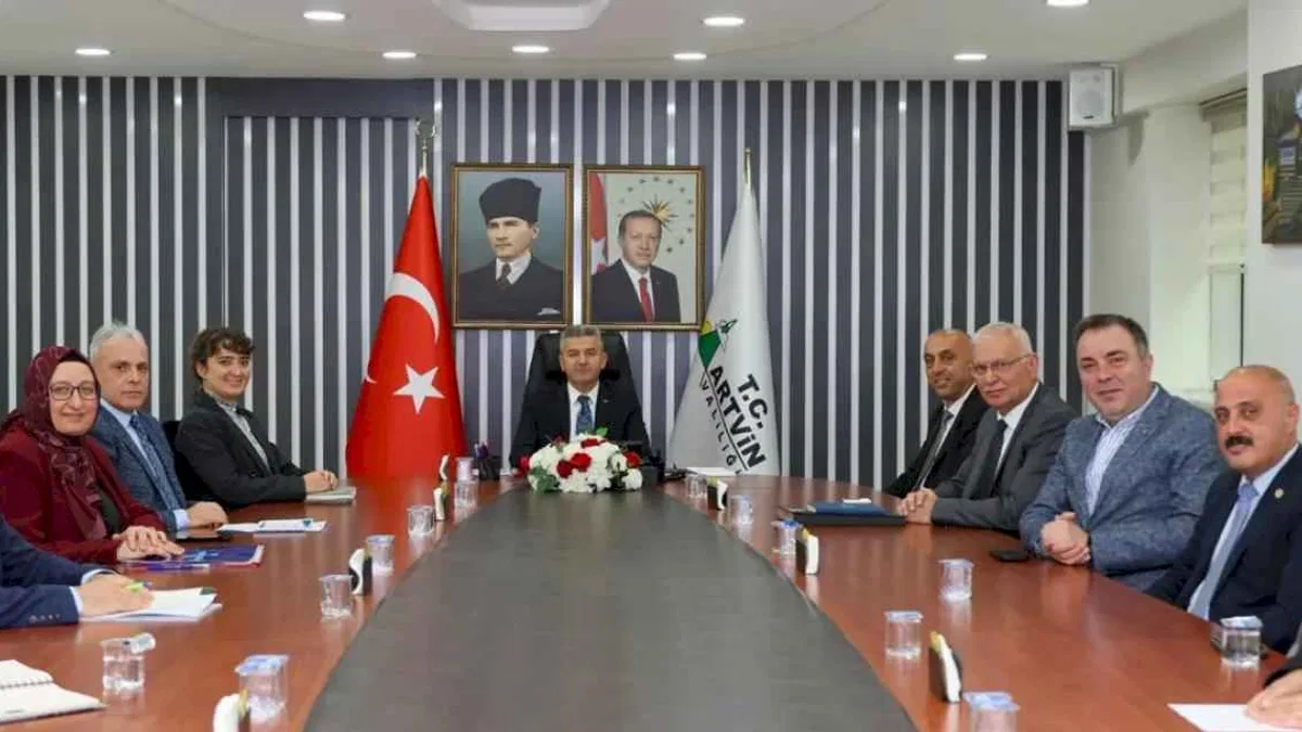 Artvin’de İstihdam ve Mesleki Eğitim Kurulu toplandı