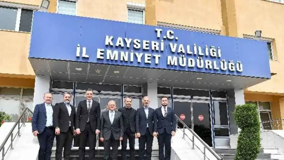 Başkan Büyükkılıç’tan İl Emniyet Müdürü Aydın’a “hayırlı olsun” ziyareti