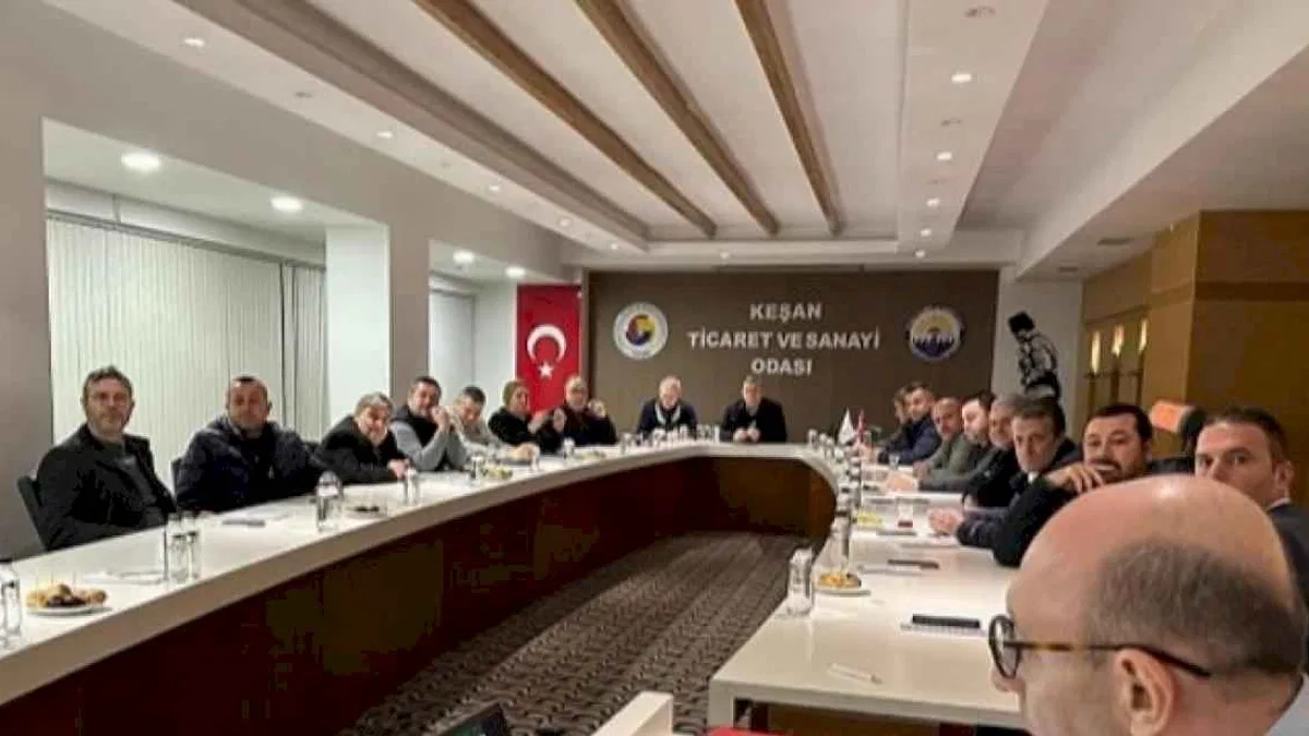 Keşan TSO Ocak ayı meclis toplantısı gerçekleştirildi