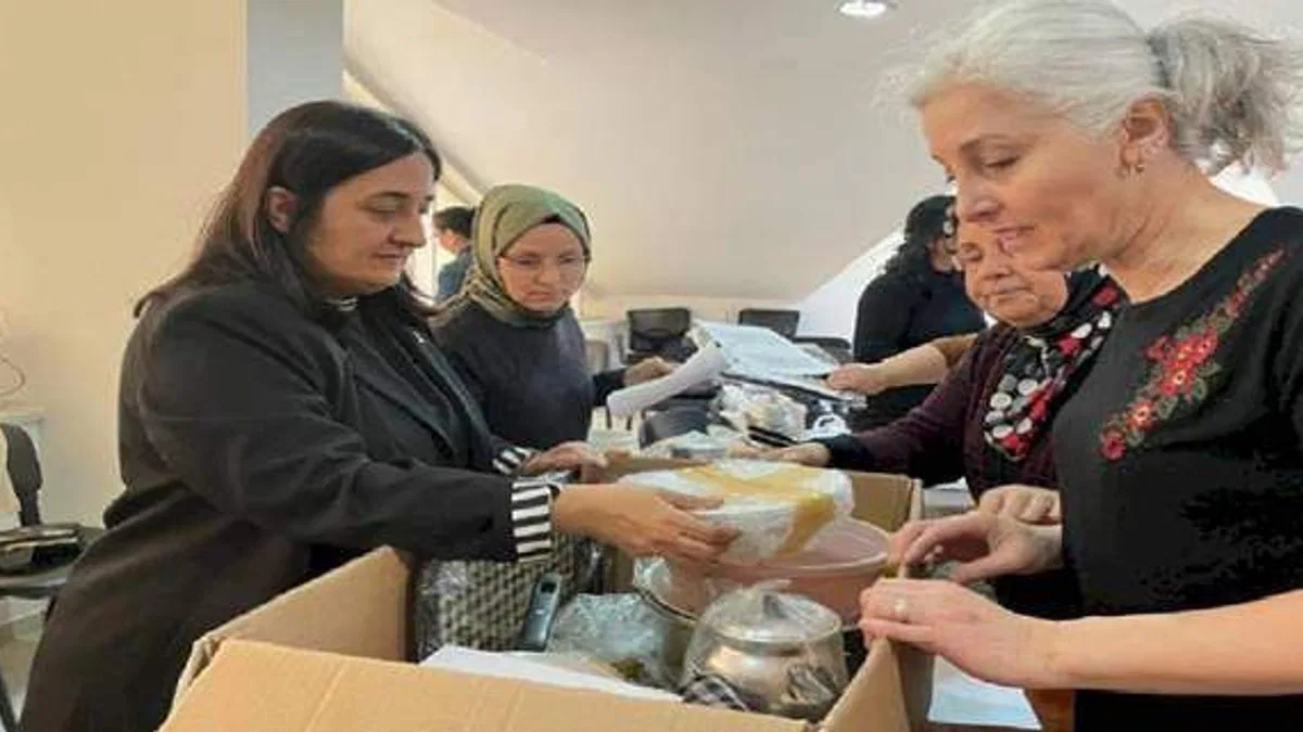 Kadınları her alanda destekleyen AK Parti'de çalışmalar sürüyor