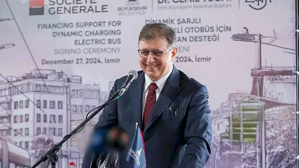 İzmir'de Dinamik Şarjlı Elektrikli Otobüs dönemi başlıyor