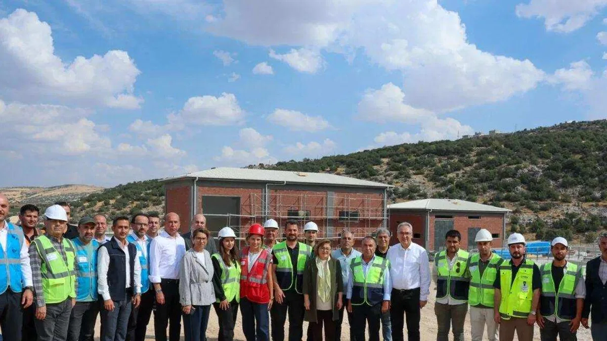 Gaziantep'e dev arıtma tesisi inşa ediliyor