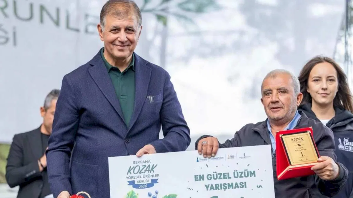 Bergama Kozak şenliğinde yöresel ürünler vitrine çıktı