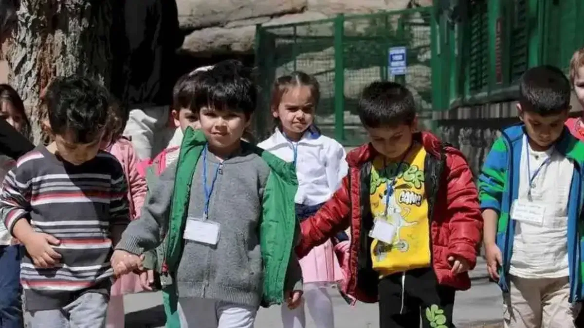 Minikler can dostlarla tanıştı