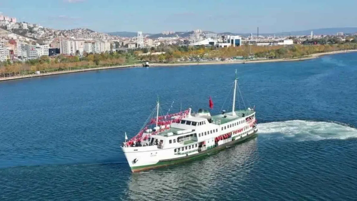 Kocaeli denizden 551 bin 349 yolcu taşıdı