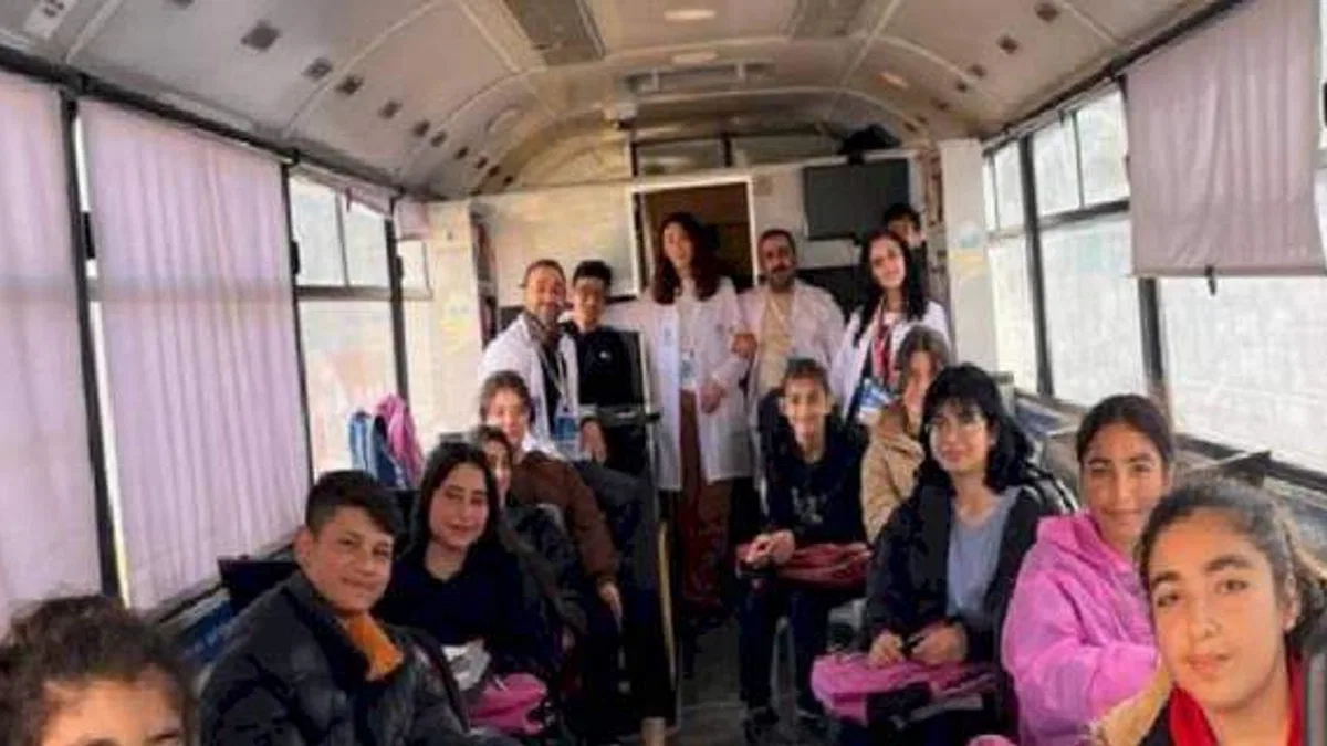 Mobil ders atölyeleri Hatay'da