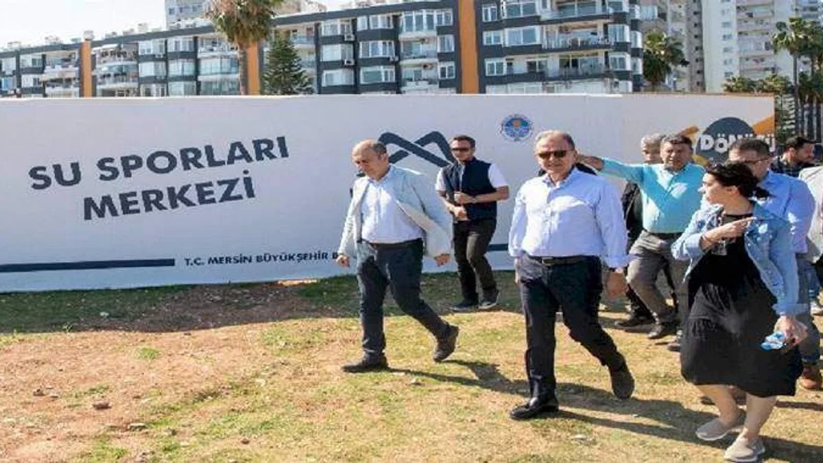 Mersin'e Su Sporları Merkezi müjdesi
