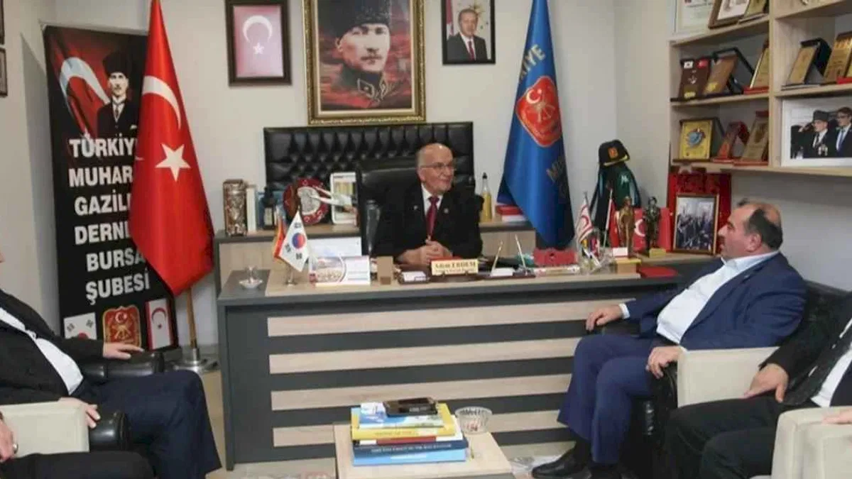 Saadet Partisi Bursa'dan Muharip Gaziler'e ziyaret
