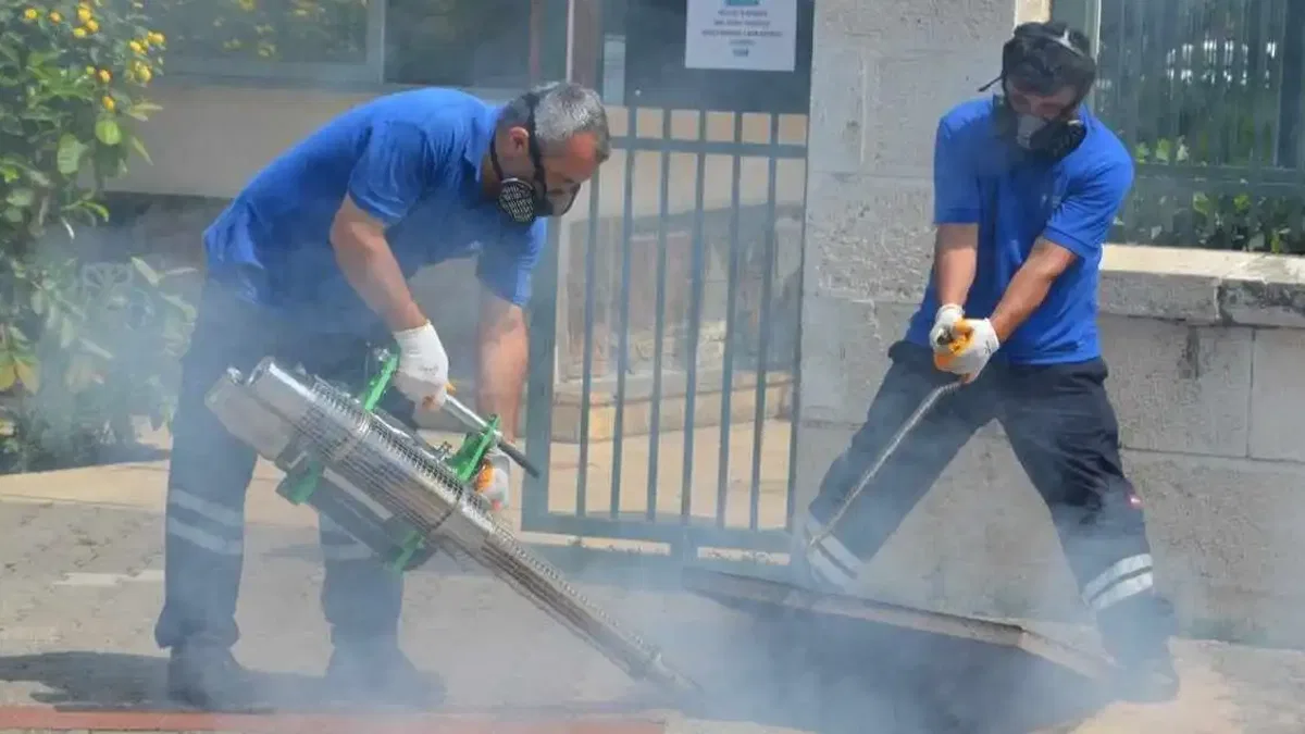 Antalya’da vektörel mücadele 4 koldan sürüyor