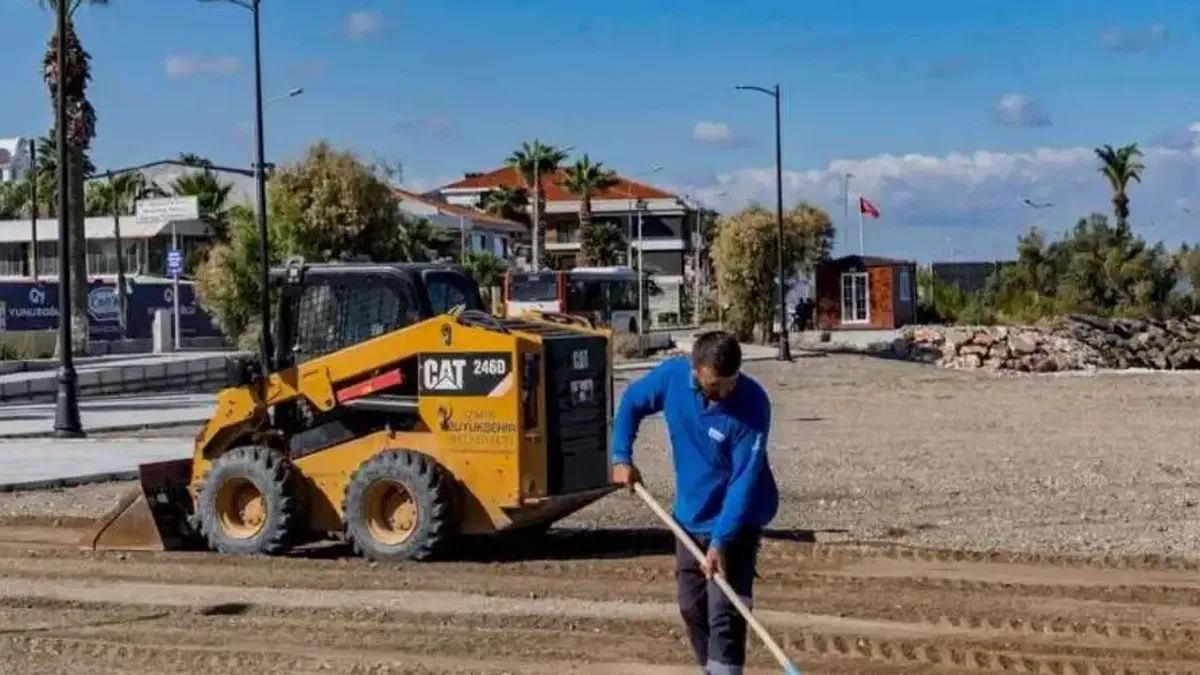 İzmir'de Güzelbahçe’ye plaj ve sosyal tesis geliyor