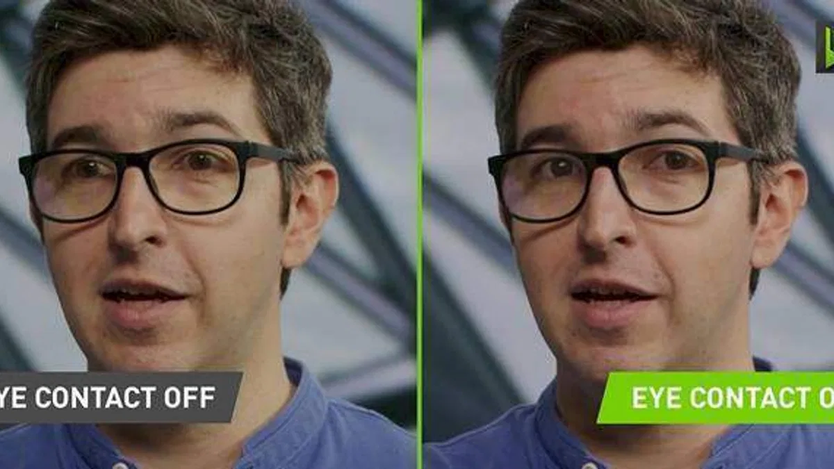 NVIDIA Broadcast 1.4, Sanal Arka Plan Geliştirmeleriyle Göz Teması ve Vinyet Efektleri Ekliyor