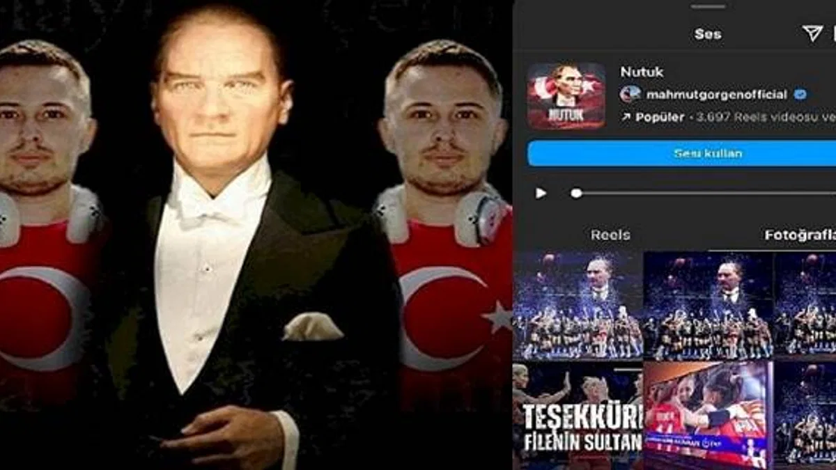 Mahmut Görgen'in "NUTUK" Şarkısı Instagram'da Viral Oldu!
