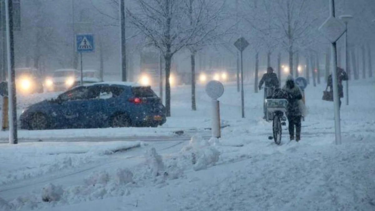 Almanya'da kötü hava koşulları hayatı olumsuz etkiledi
