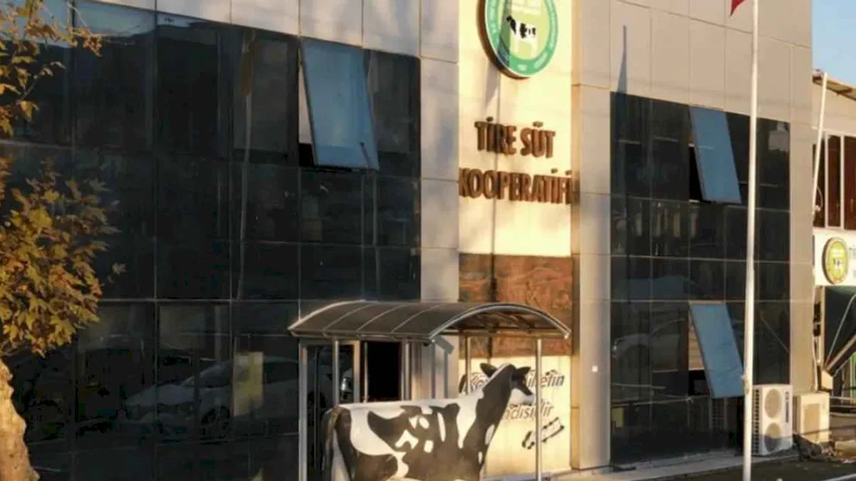 Tire Süt Kooperatifi’nden yangın bölgesine dayanışma eli