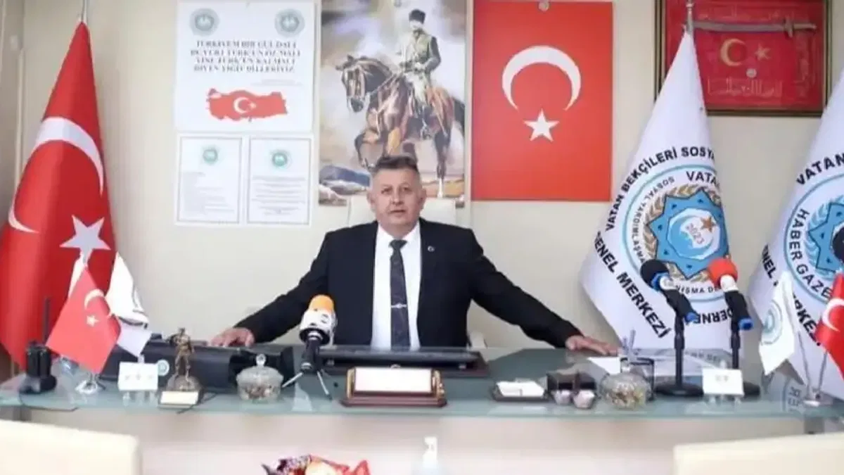 Vatan Bekçileri Derneği'nden Ahmet Türk'e tepki: Milletin birliğini zedeleyen söylemler kabul edilemez