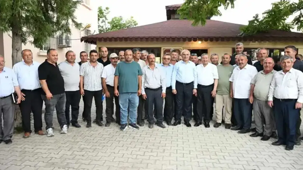 Malatya Büyükşehir’den Darende’ye anlamlı ziyaret