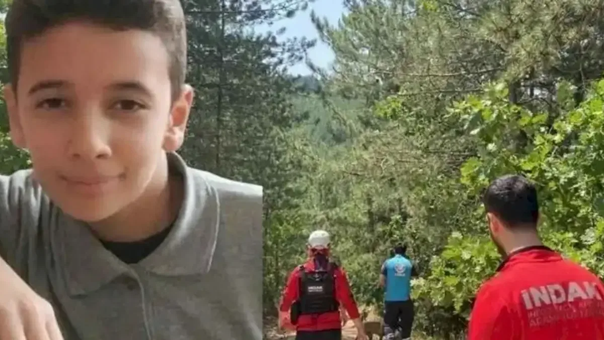 Bursa Orhaneli'de kayıp Burak sağ salim bulundu