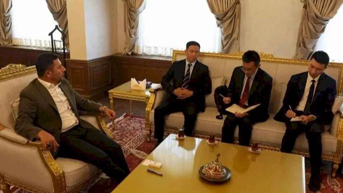 Çin Büyükelçiliği heyetinden Arı'ya ziyaret