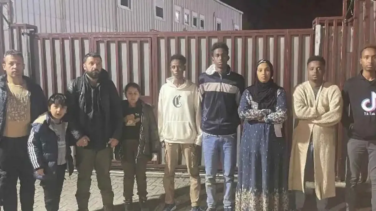 Edirne de 15 göçmen yakalandı