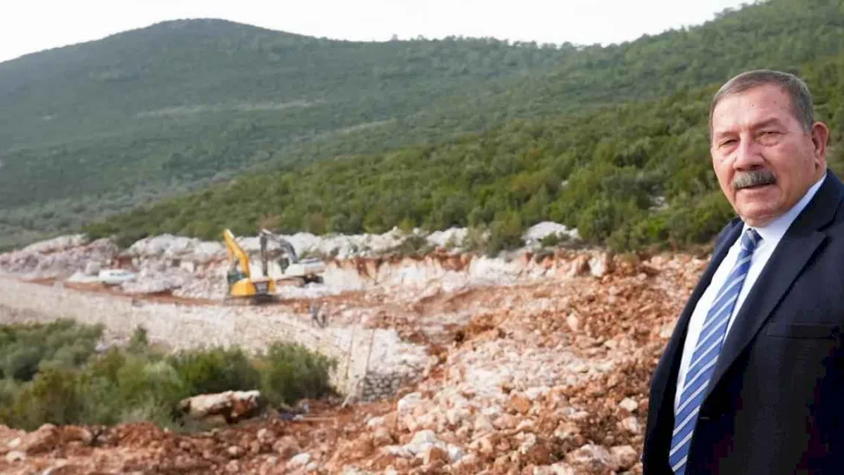 Muğla Milas'ta hastane yolunda çalışmalar hızlandı