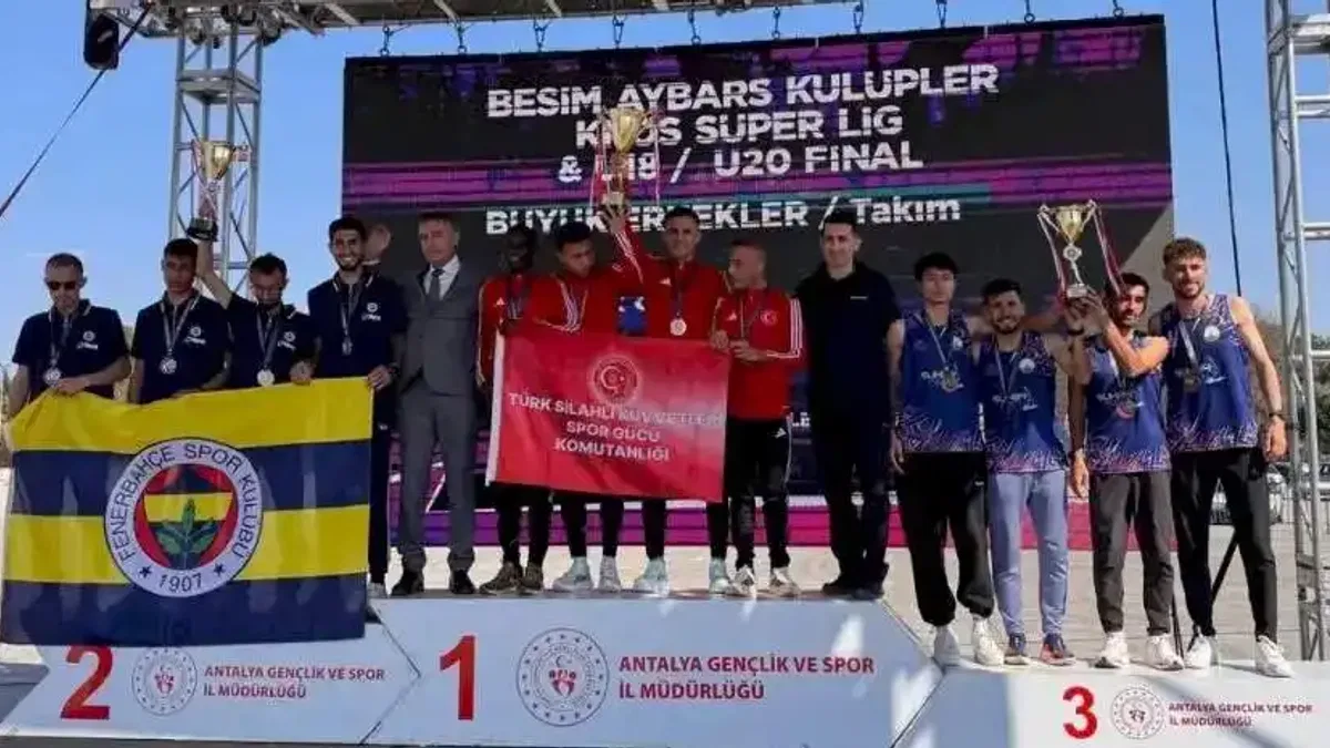 TSK Spor Gücü Kır Koşusu Takımı Türkiye Şampiyonu oldu