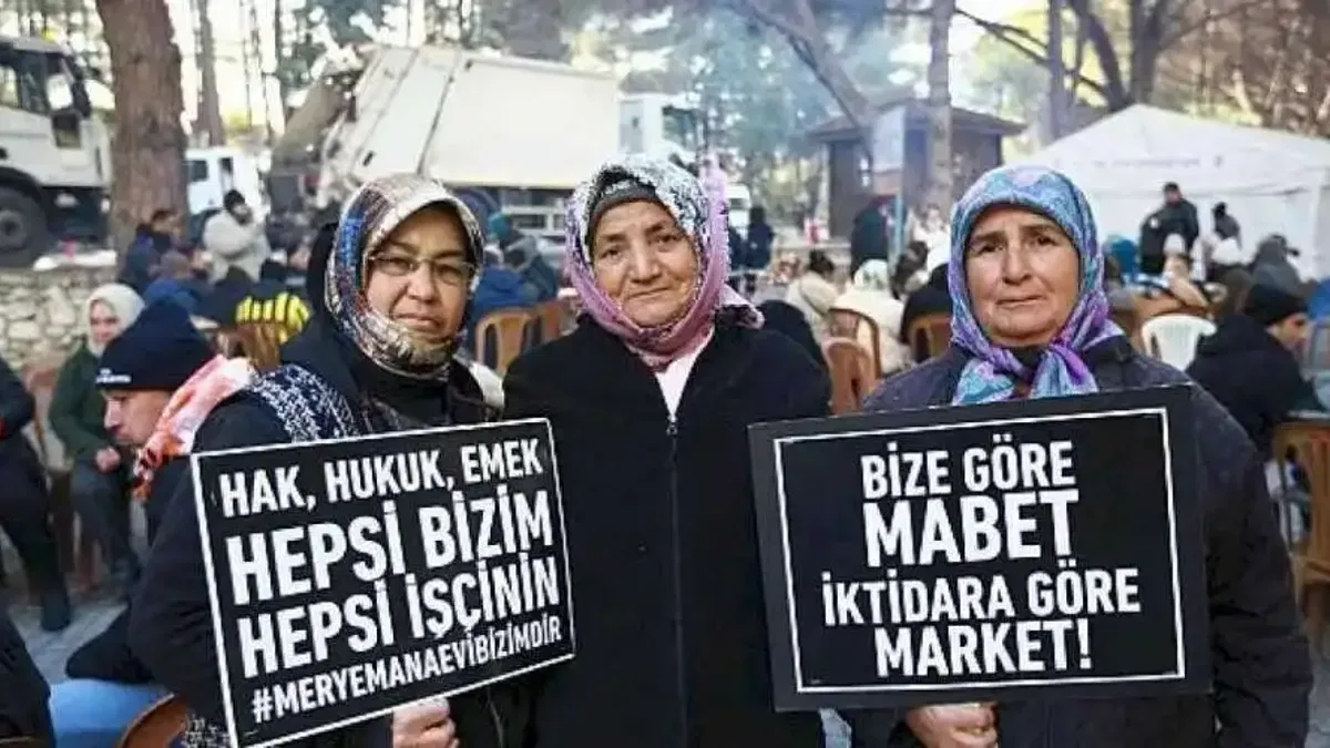Efes Selçuk'ta emekçilerin nöbeti sürüyor: Ekmeğimizden, aşımızdan asla vazgeçmeyeceğiz!