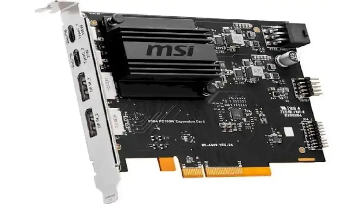 Harici SSD’lere Hayat Verecek: MSI USB4 Genişleme Kartı – Computex 2023 #29