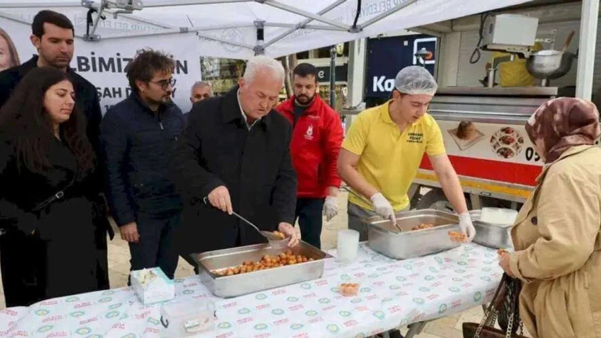 Manisa Büyükşehir’den 17 ilçede Gülşah Durbay için lokma hayrı