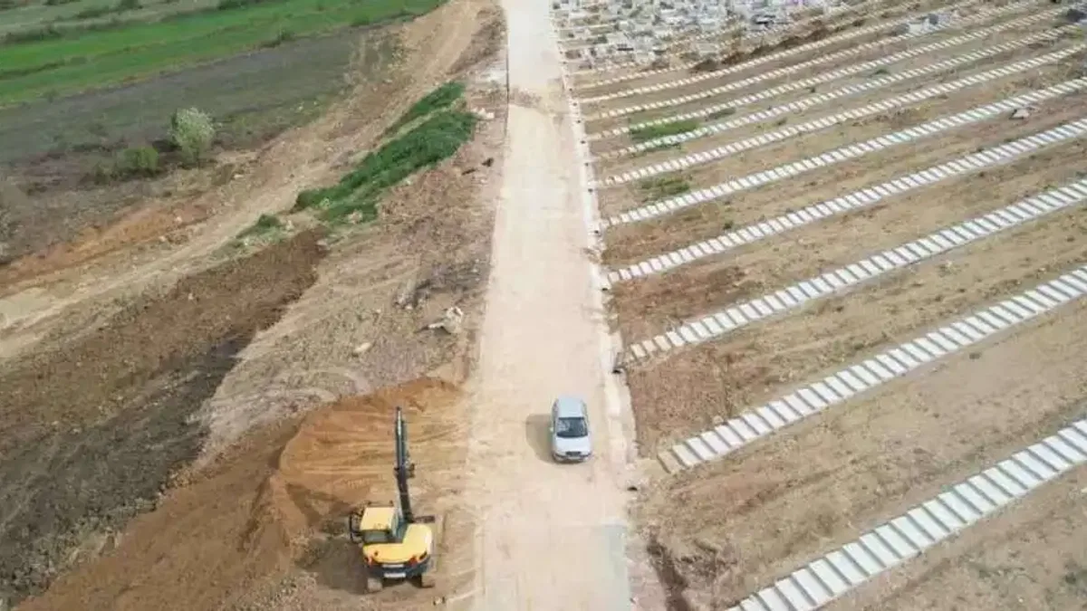 Kocaeli'de Kent Mezarlığı genişletiliyor