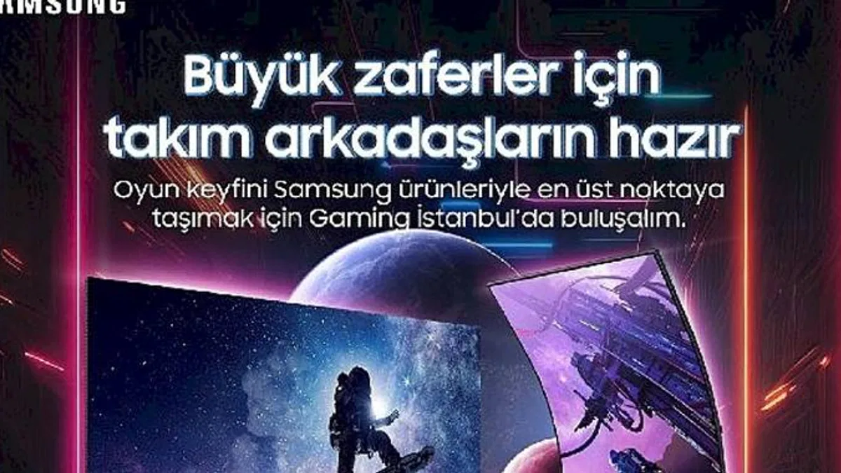 Samsung, Gaming İstanbul Fuarı'nda Teknoloji ve Eğlenceyi Buluşturuyor