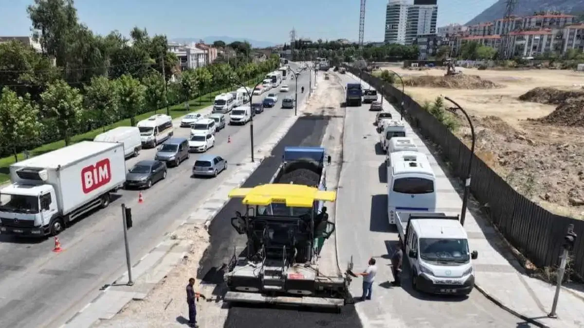 Manisa’da Cider Yolu çalışmaları hızlandı