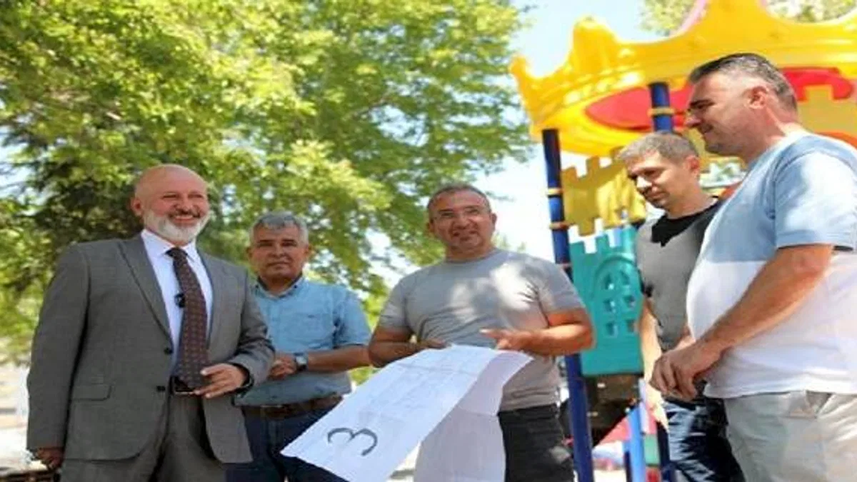 Kayseri Kocasinan'da parklara teknolojik dokunuş