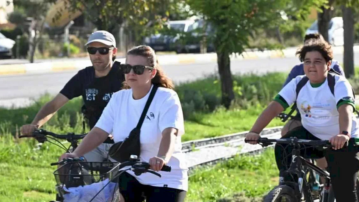 Manisa Akhisarlılar sağlıklı yaşama pedal çevirdi