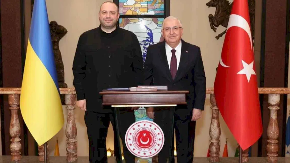 Milli Savunma Bakanı Güler, Ukraynalı mevkidaşı Umerov ile görüştü