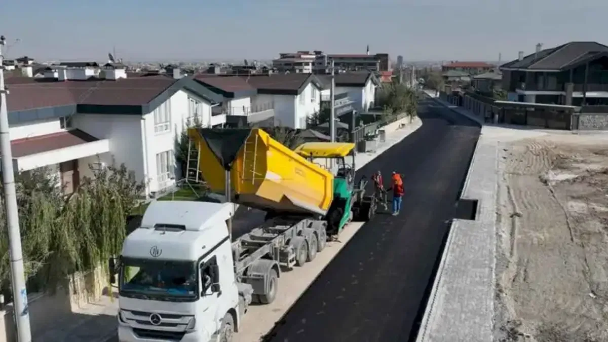 Konya Selçuklu'da ulaşıma üst yapı katkısı