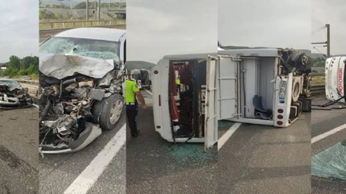 Bilecik’te trafik kazası! 11 yaralı