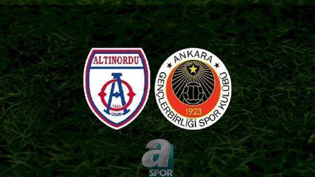 Altınordu - Gençlerbirliği maçı ne zaman, saat kaçta ve hangi kanalda? | TFF 1. Lig
