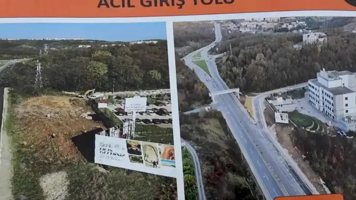 İstanbul Şile Devlet Hastanesi yolunda ulaşım kolaylığı