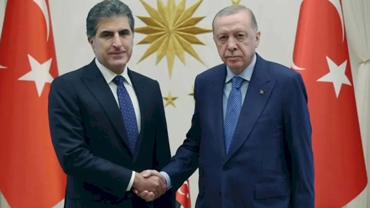 Erdoğan ile Barzani görüşmesinde 'Terörsüz Türkiye' vurgusu
