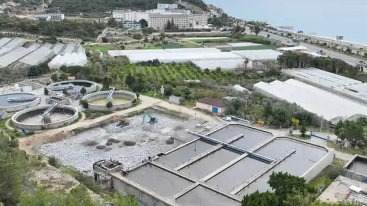 Antalya Konaklı Arıtma Tesisine 200 milyon TL’lik çalışma