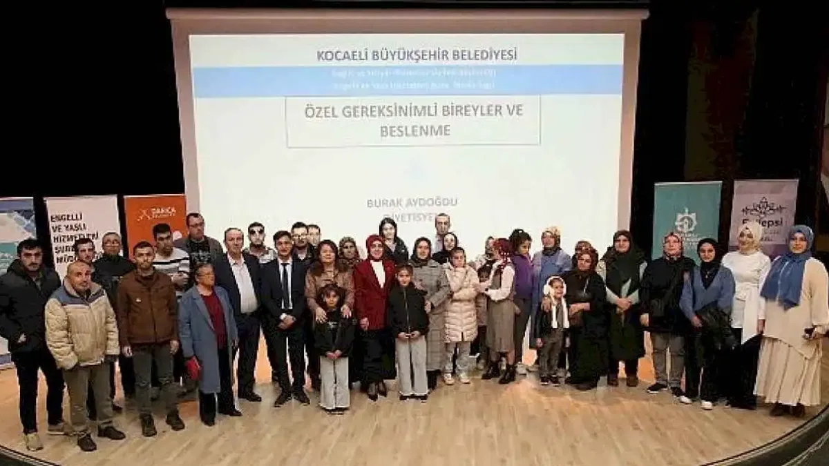 Özel gereksinimli bireylere özel beslenme semineri