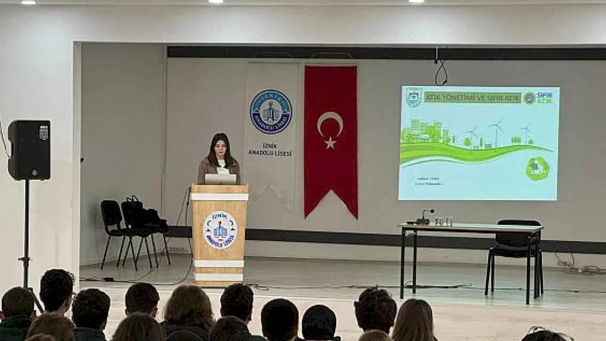İznik Belediyesi'nden Gençlere Çevre Bilinci Seminerleri Başladı