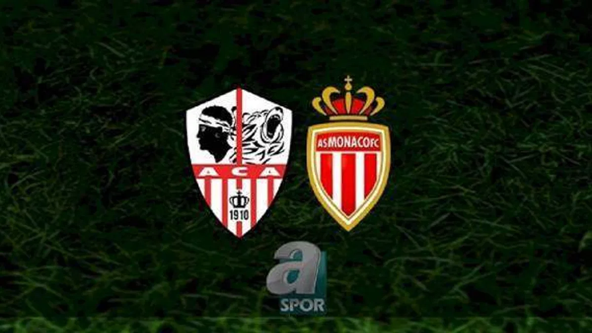 Ajaccio - Monaco maçı ne zaman, saat kaçta ve hangi kanalda? | Fransa Ligue 1
