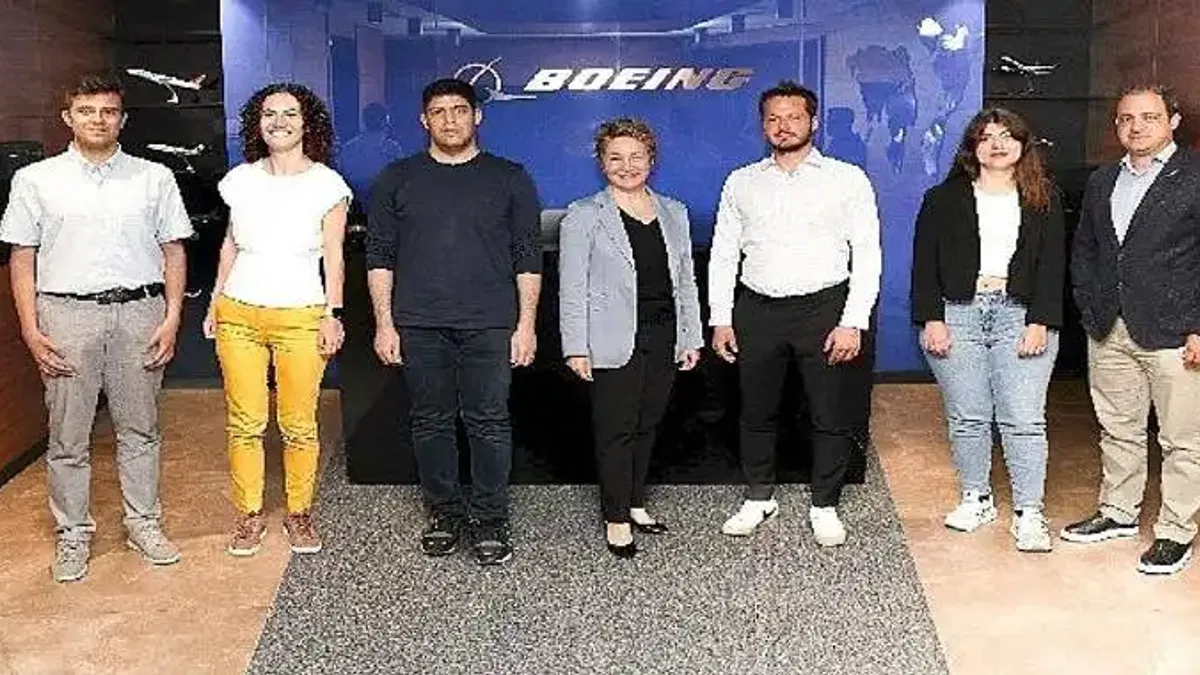 Boeing, Türkiye'de staj programı başlattı