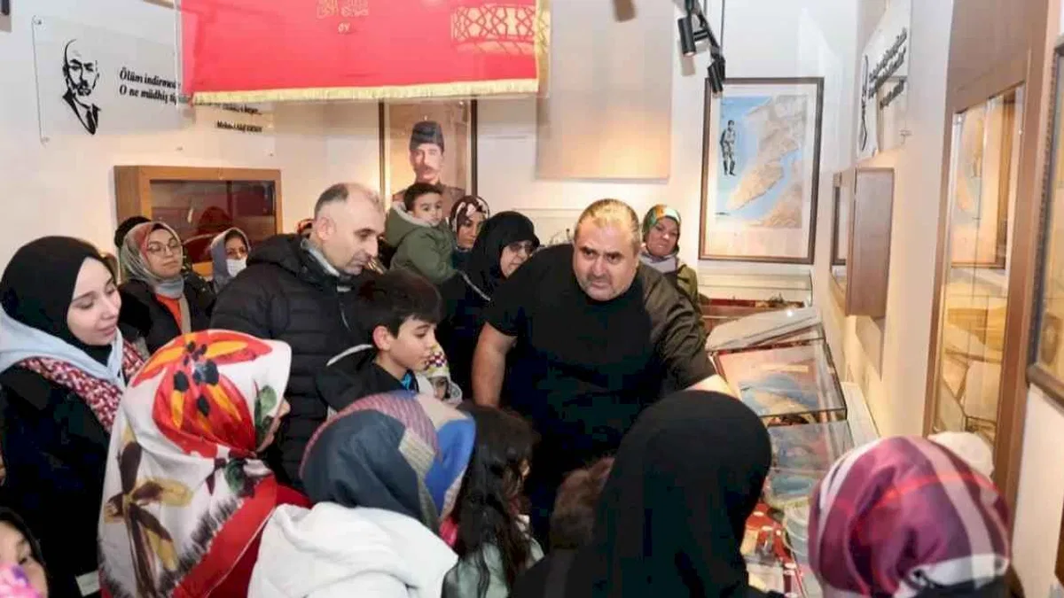 Kayseri Talas'ta Çanakkale Müzesi'ne ziyaretçi akını